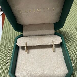 Rafinity Elegant Gold Hoop Earrings